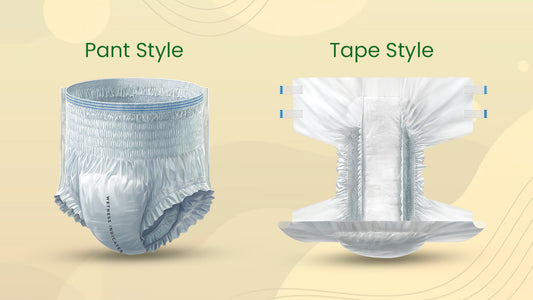 Tape Style Adult Diapers vs Pant Style Adult Diapers