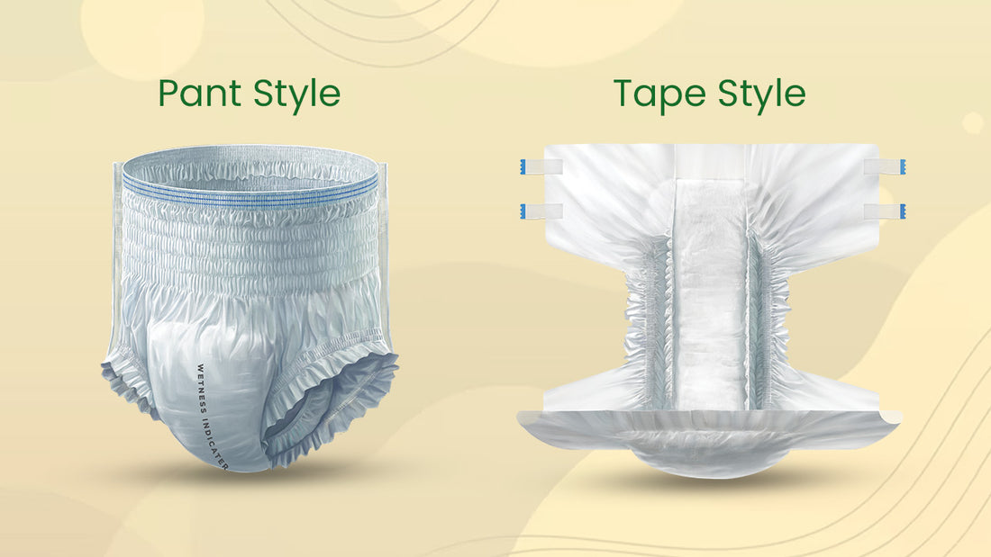 Tape Style Adult Diapers vs Pant Style Adult Diapers