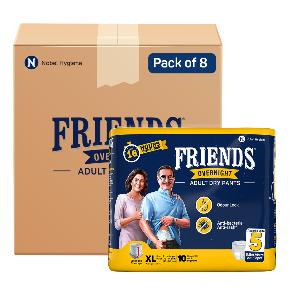 Friends Overnight Diaper Pants