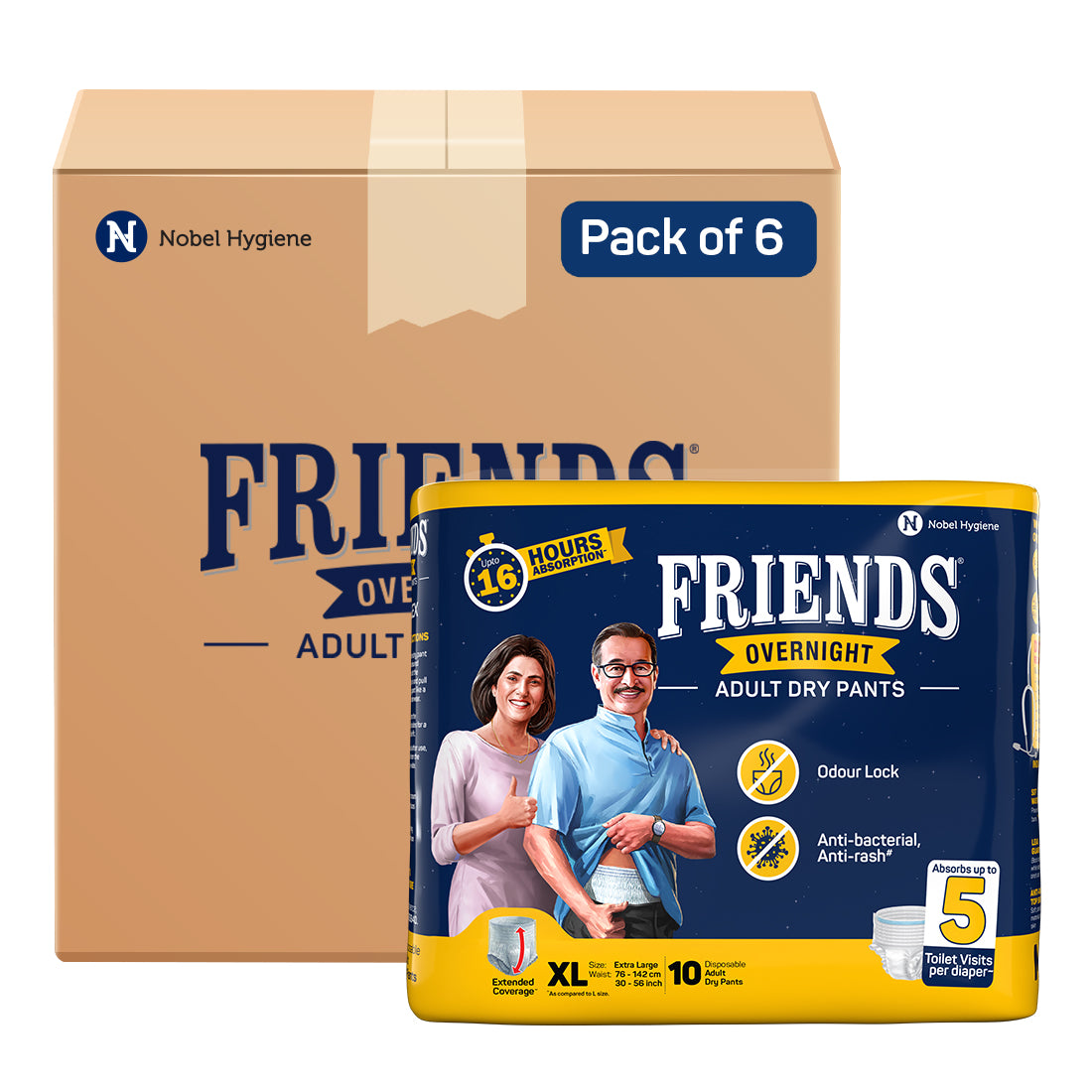 Friends Overnight Diaper Pants