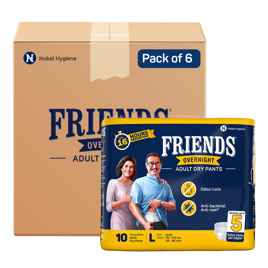Friends Overnight Diaper Pants