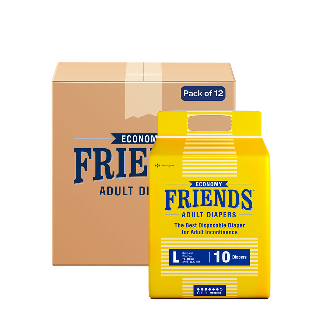 Friends Economy Adult Diapers