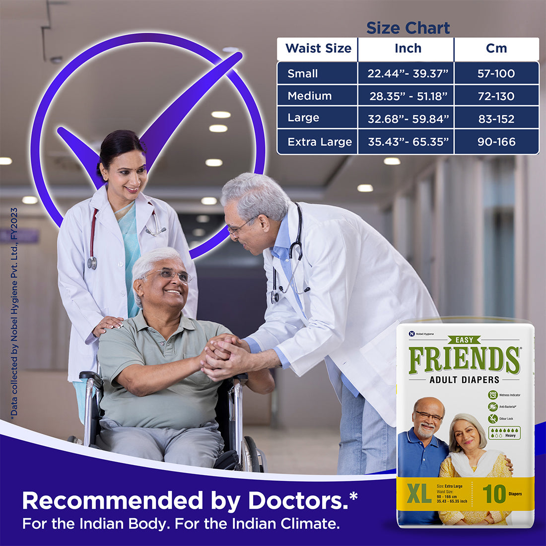Friends Easy Adult Diapers