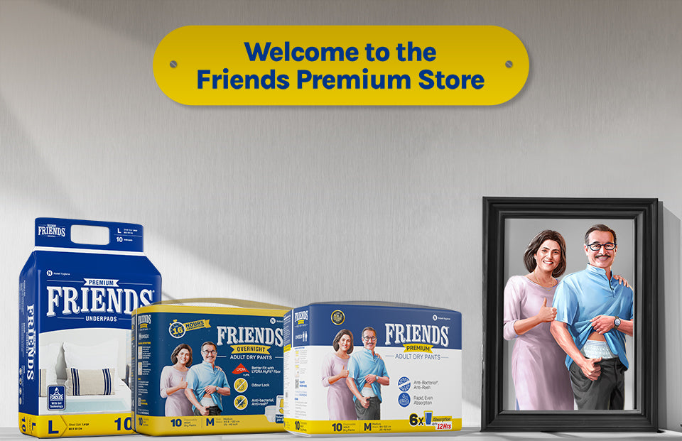 Best Adult Diaper In India at Best Price - Friends Adult Diapers