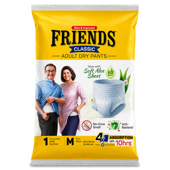 compare product Friends Classic Adult Dry Pants (Pack of 1)