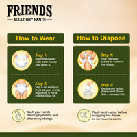 Friends Classic Adult Dry Pants (Pack of 2)