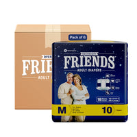 Friends Overnight Tape-Style Adult Diapers