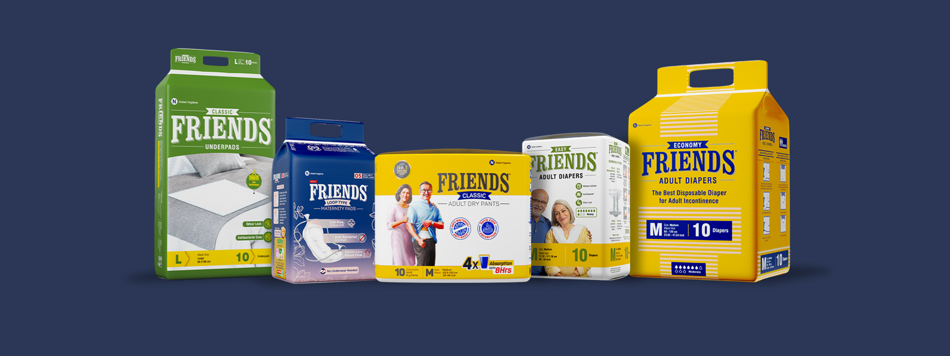 Best Adult Diaper In India at Best Price - Friends Adult Diapers