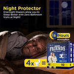 Friends Overnight Adult Diapers