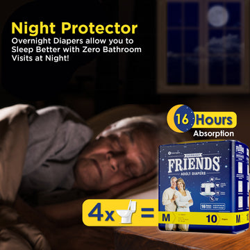 Friends Overnight Adult Diapers