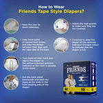 Friends Overnight Adult Diapers