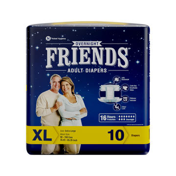 Friends Overnight Adult Diapers