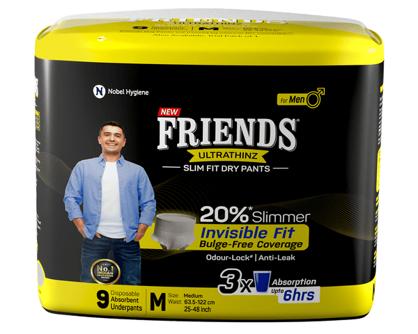 Friends UltraThinz Slim Fit Dry Pants for Men