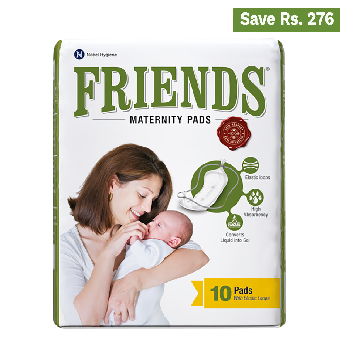 Maternity Pads, Postpartum Sanitary Pad Breathable Refreshing Soft